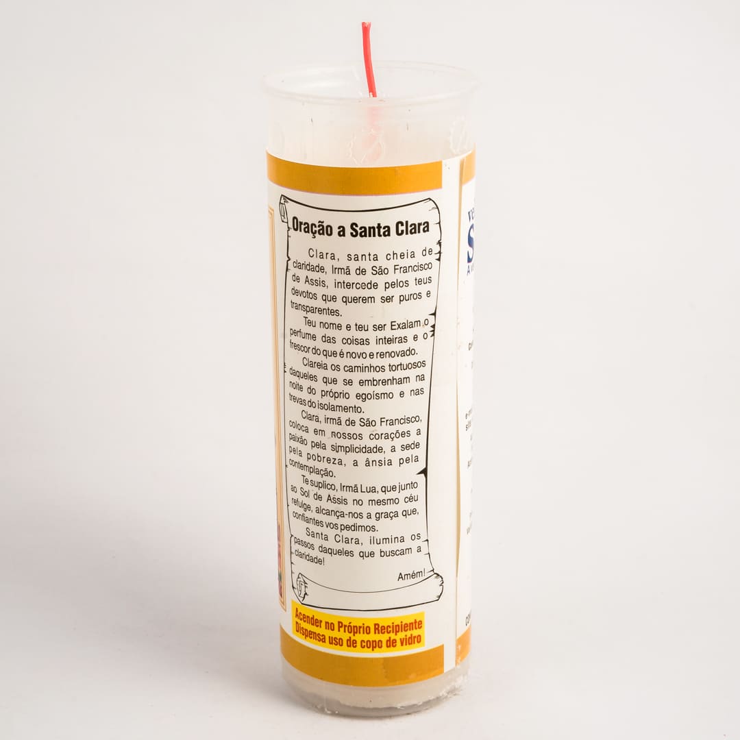 Vela Votiva Santa Clara de Assis - Image 2