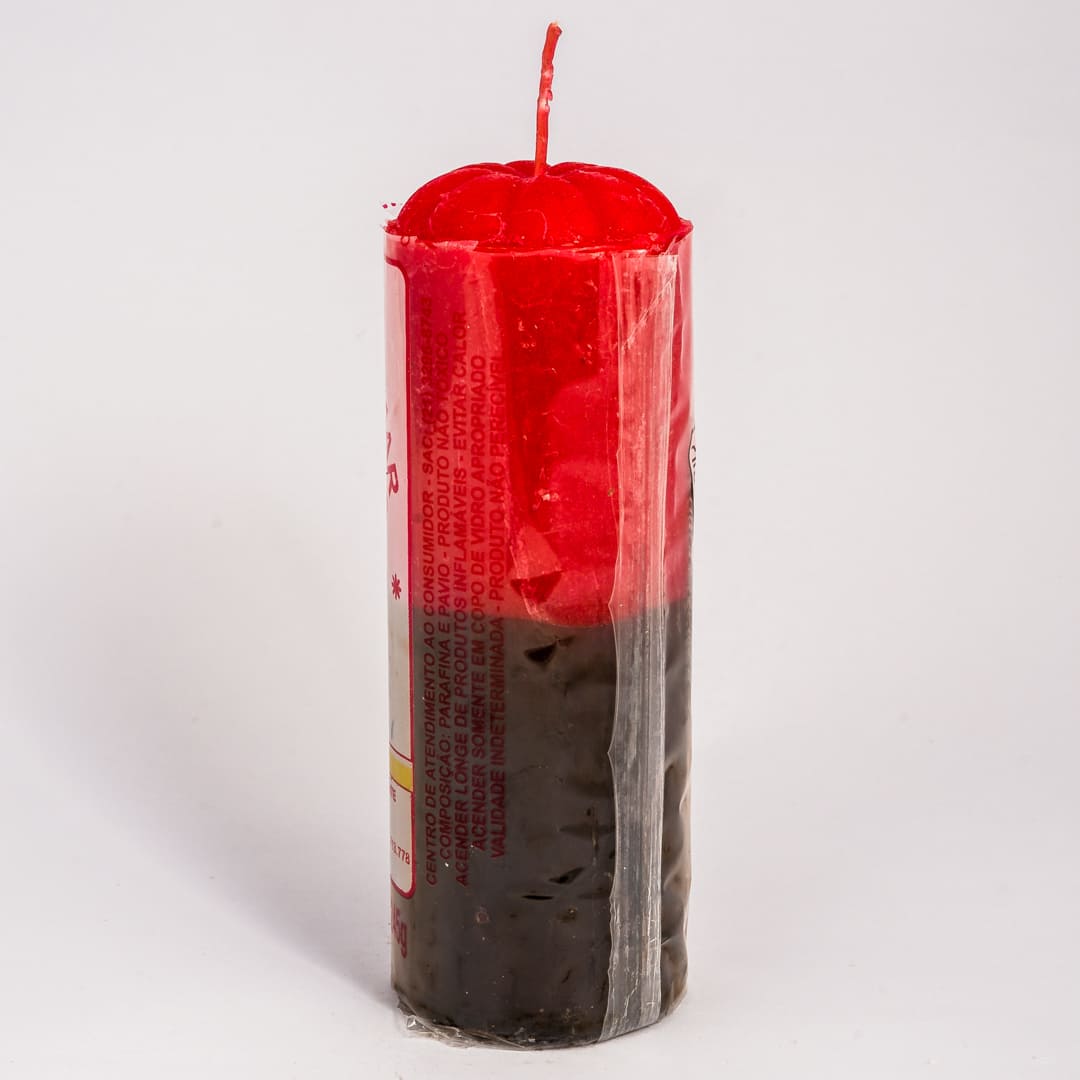 Vela votiva estrela do mar SF (245g) vermelho e preto - Image 2