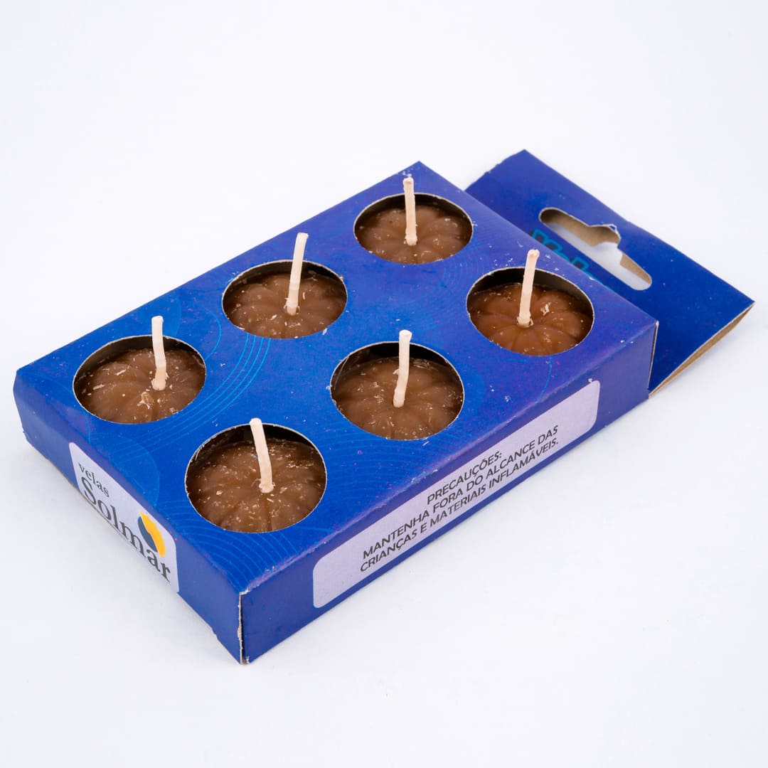 Vela Réchaud Cores - 6 unidades - Image 17