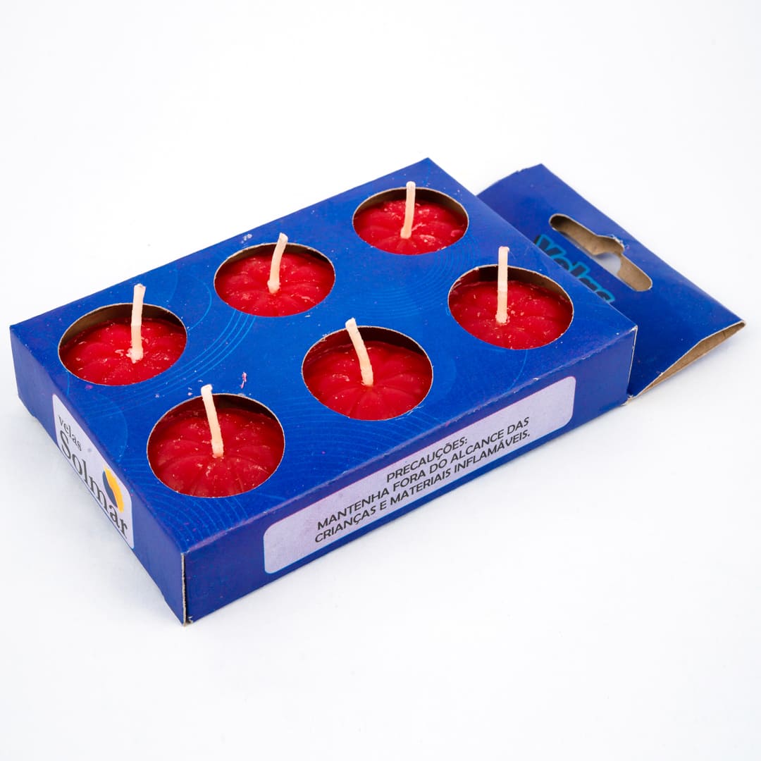 Velas Rechaud - Solmar Velas - Vermelha